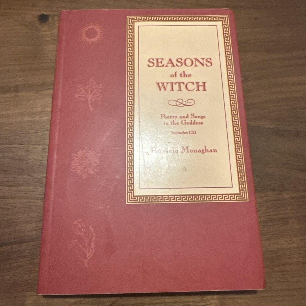 Seasons of the Witch: Poetry  Songs to the Goddess With CD Like New Monaghan